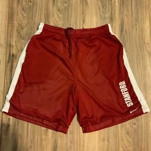 Nike athletic shorts Stanford Red M